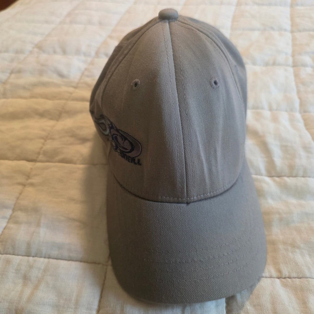 O'Neill Flexfit Baseball Cap Youth One Size Gray Flame Graphic Surf Skate